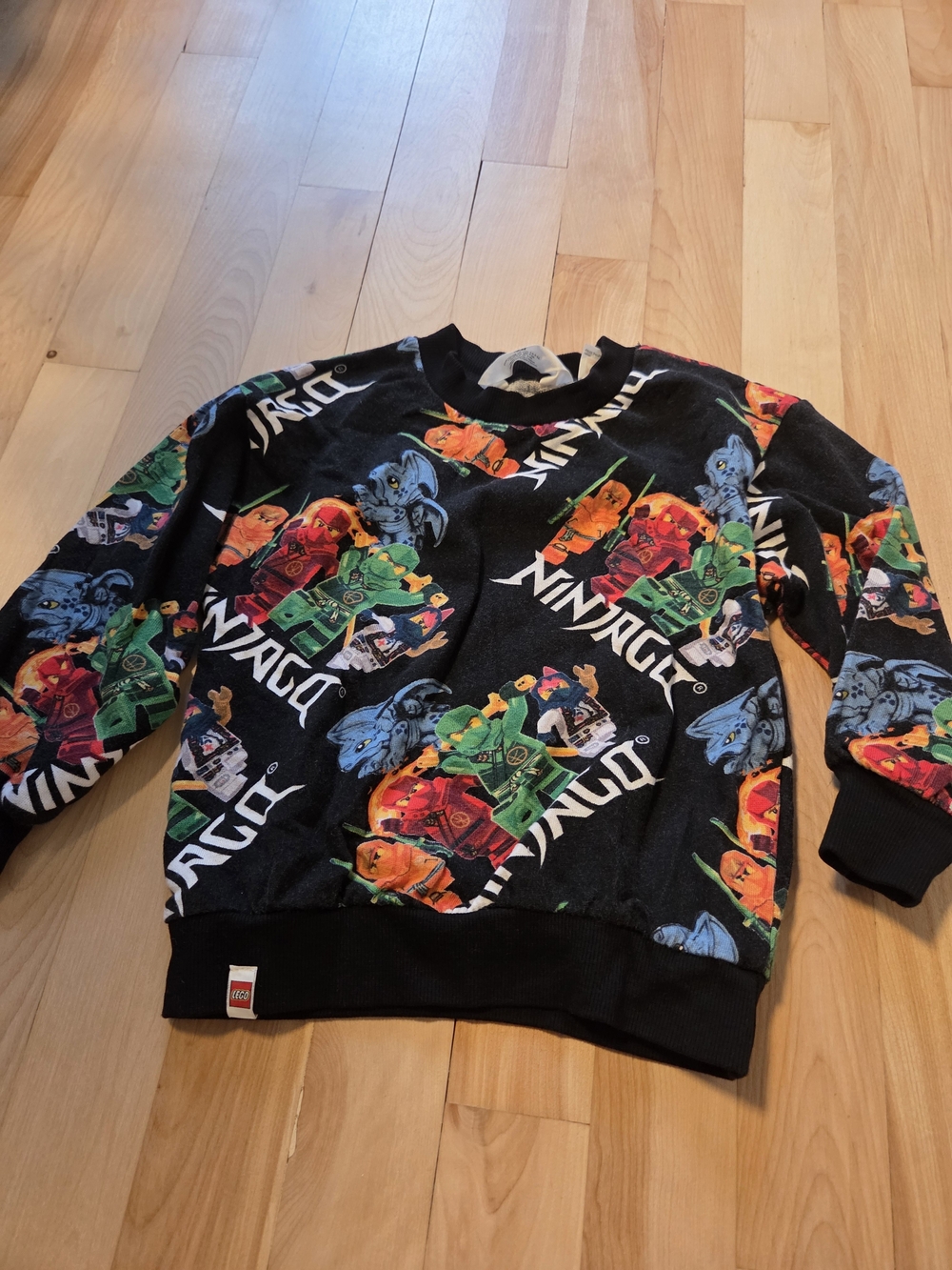 H&M Black Kids LEGO NINJAGO pullover
